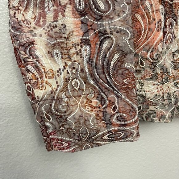 Eden Court Tapestry Style Lightweight Jacket Size Medium - Picture 4 of 7